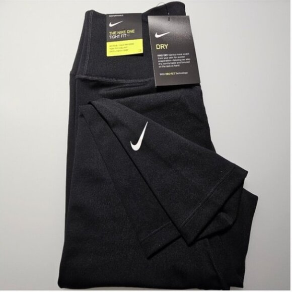 NIKE One Women's Mid-Rise Cropped Leggings - Picture 14 of 15